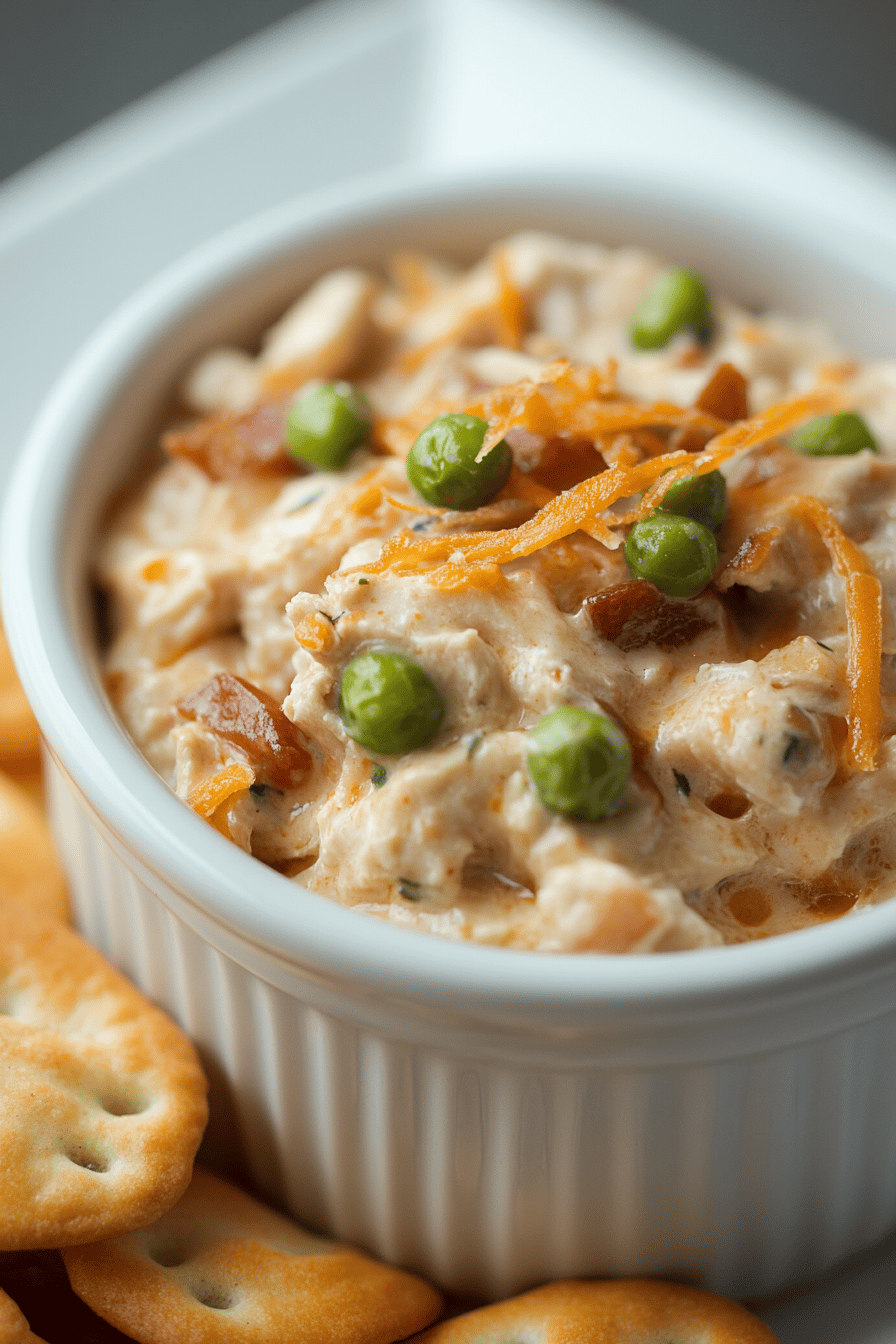 BBQ Chicken Dip ingredients organized and measured on kitchen counter