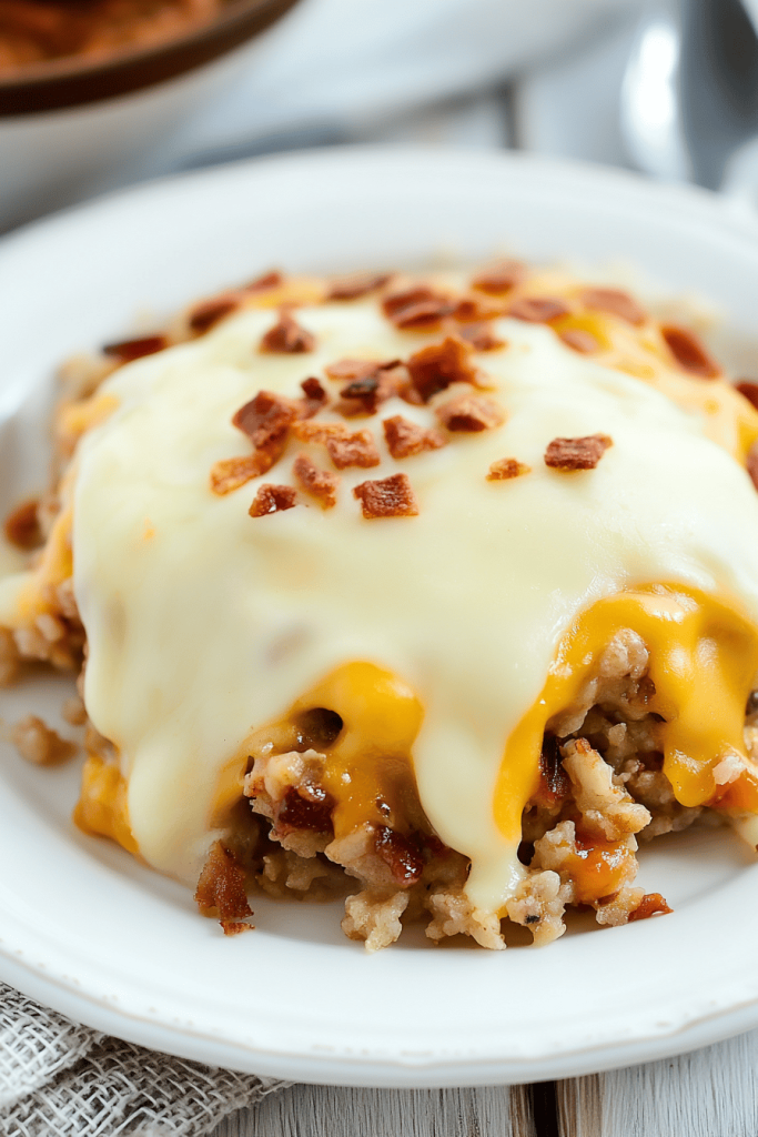 Bacon Cheeseburger Shepherd's Pie