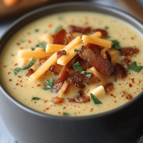 Bacon Cheeseburger Soup