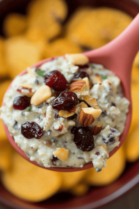 Bacon Cranberry Walnut Dip