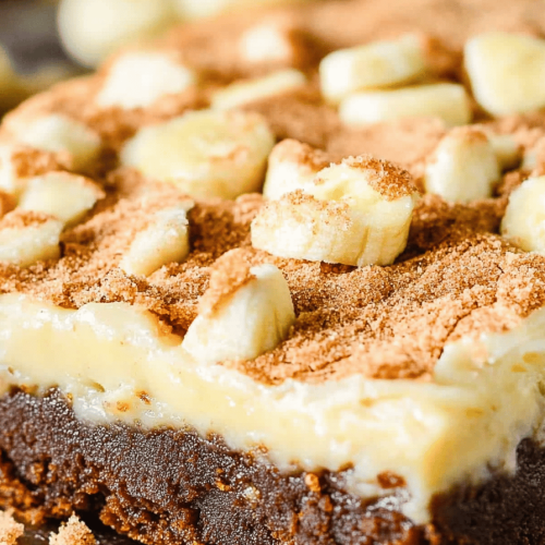 Banana Pudding Brownies