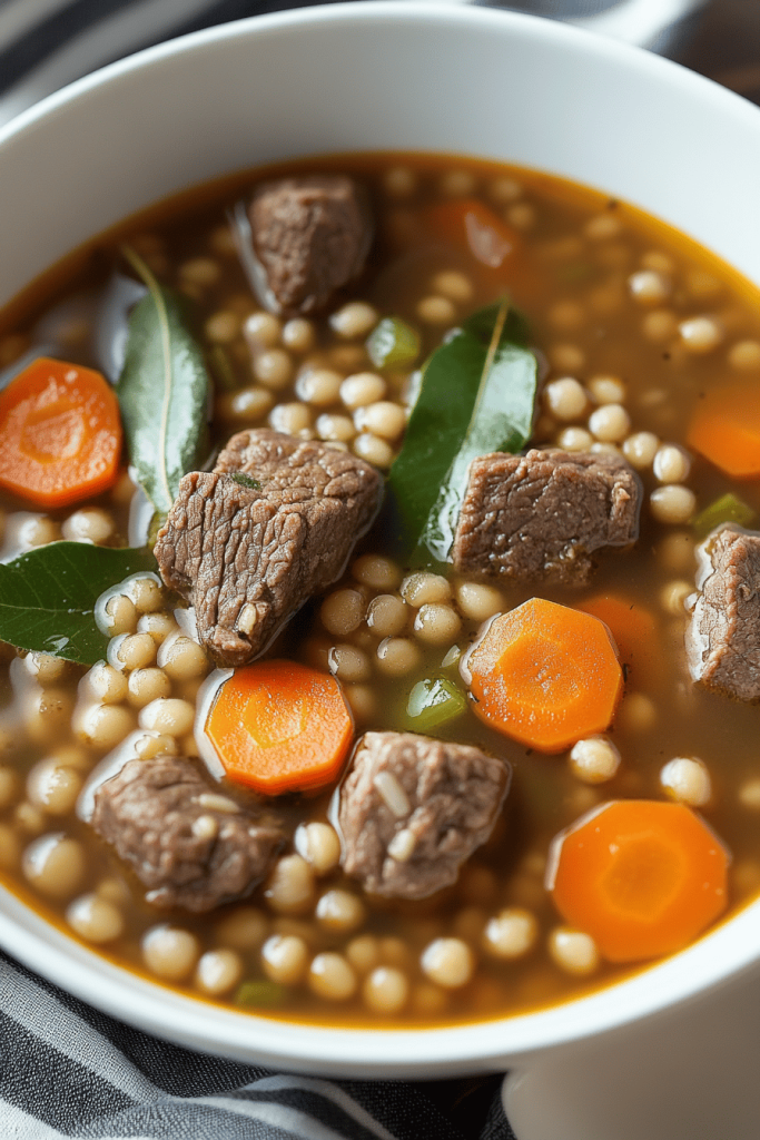 Beef Barley Soup
