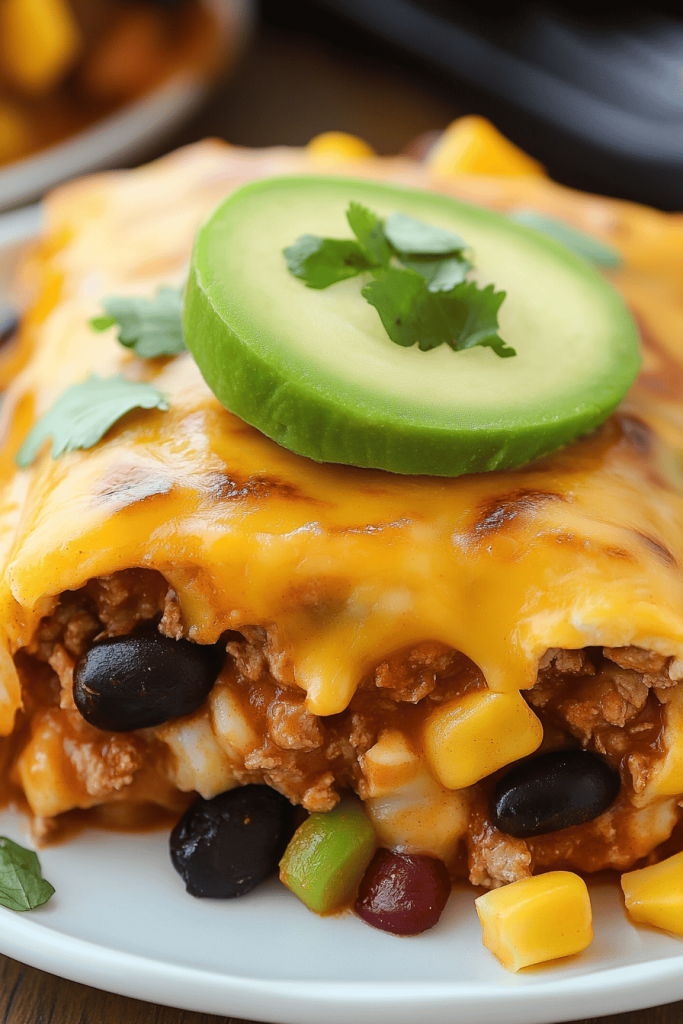 Beef Enchilada Casserole