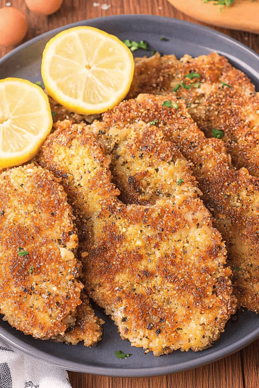 Beef Milanesa Final Dish Presentation