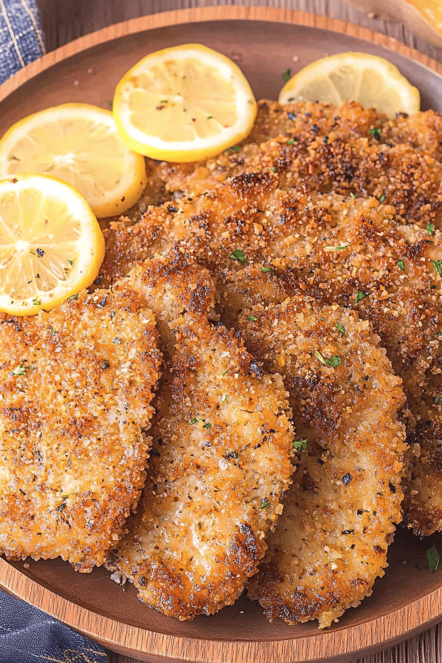 Beef Milanesa Final Dish Presentation