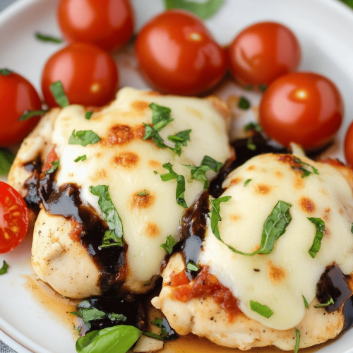 Bruschetta Chicken Bake