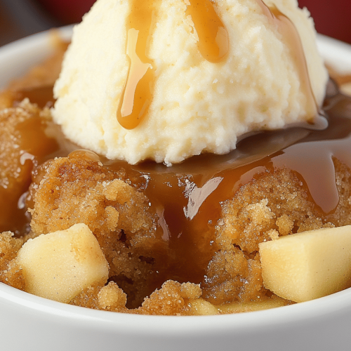 Caramel Apple Dump Cake