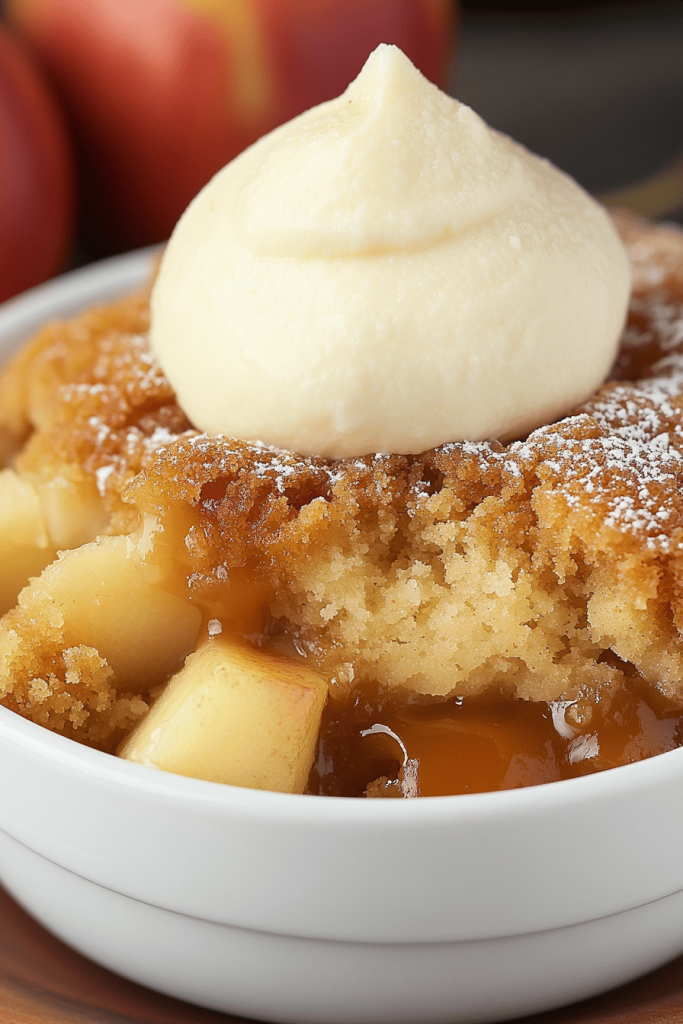 Caramel Apple Dump Cake