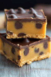 Caramel Chocolate Chip Cookie Bars