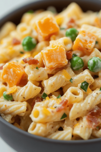 Cheddar Bacon Ranch Pasta Salad