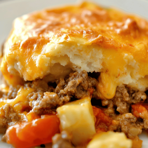 Cheeseburger Casserole