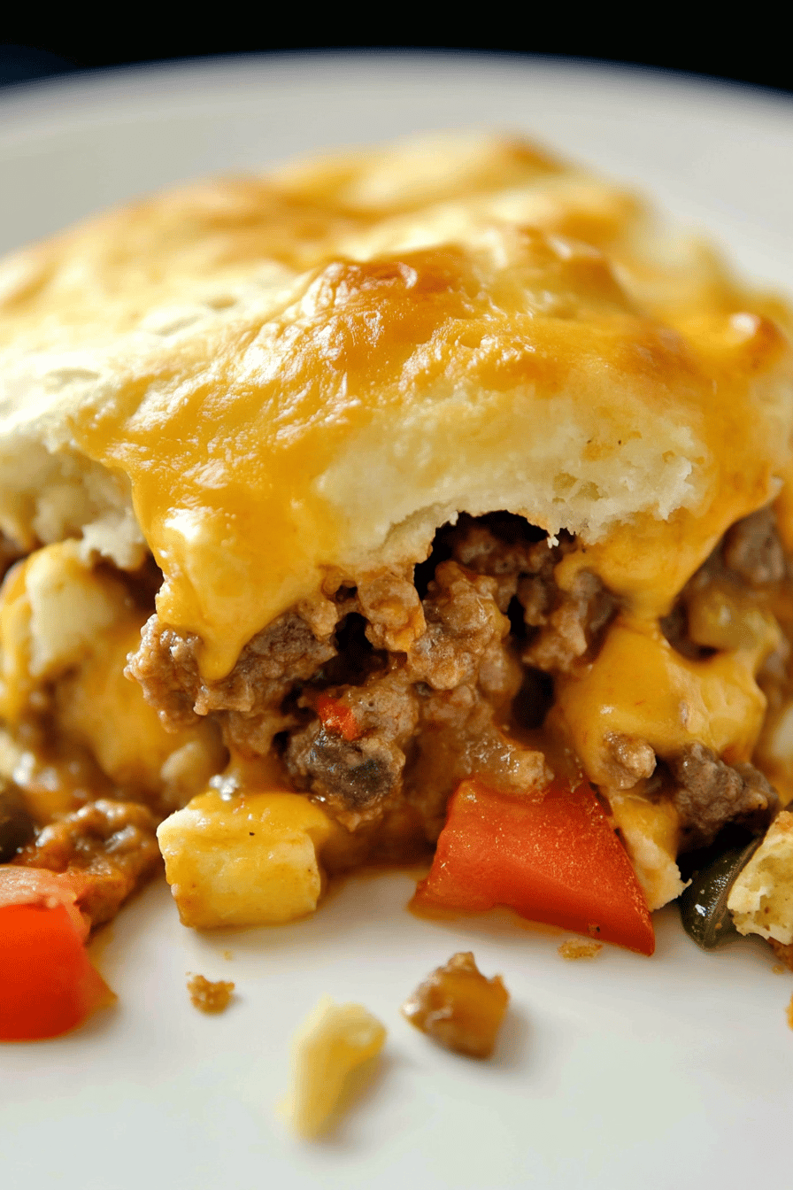 Cheeseburger Casserole ingredients