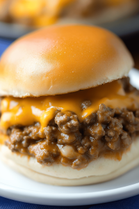 Cheesy Sloppy Joes