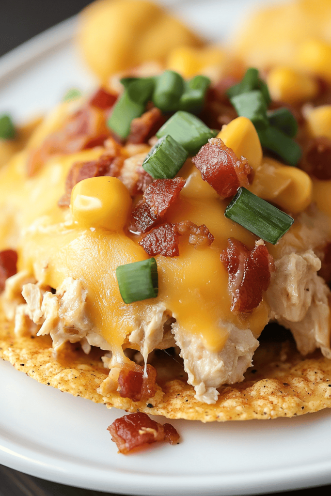 Chicken Bacon Ranch Frito Pie