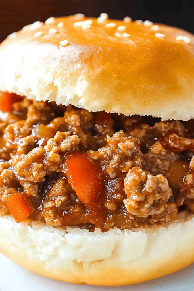 Chicken Gumbo Sloppy Joes