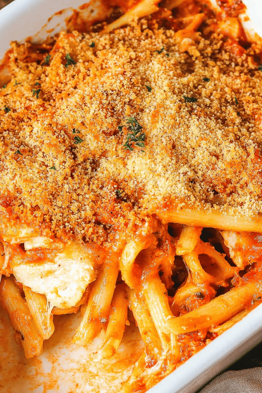 Chicken Parmesan Pasta ingredients