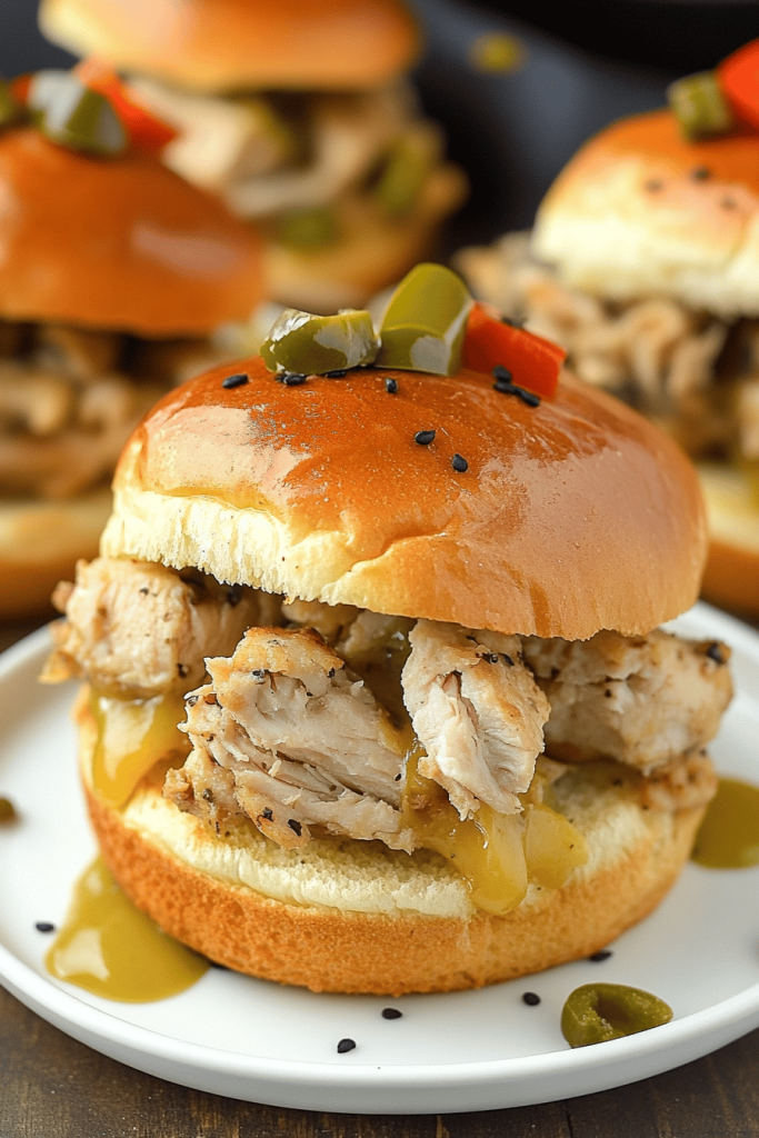 Chicken Philly Sliders