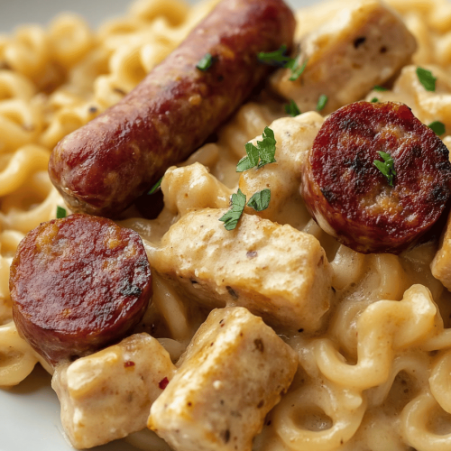 Chicken Sausage Alfredo Recipe
