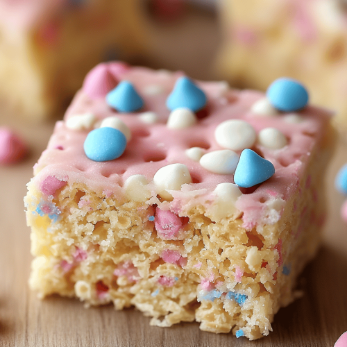 Cotton Candy Rice Krispie Treats