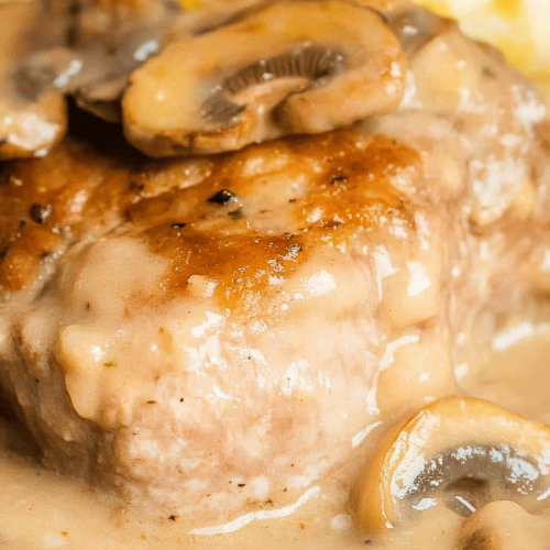 Cream of Mushroom Pork Chops