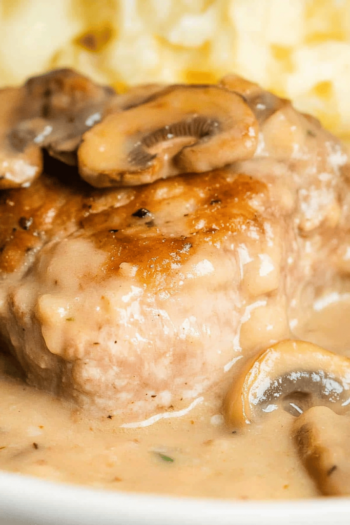 Cream of Mushroom Pork Chops