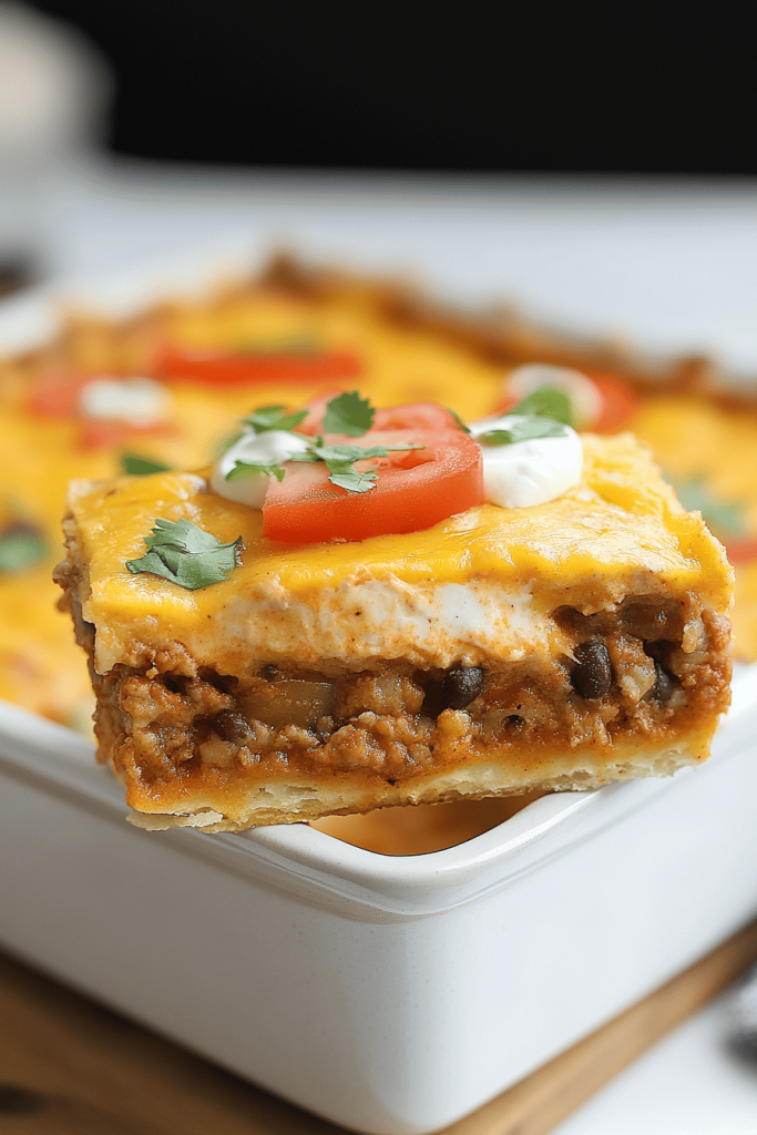 Creamy Burrito Casserole