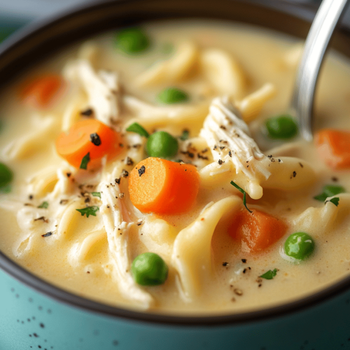 Creamy Chicken Noodle Soup