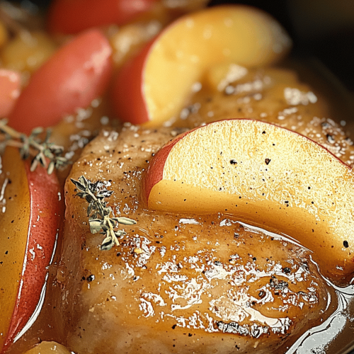 Crock Pot Apple Pork Chops