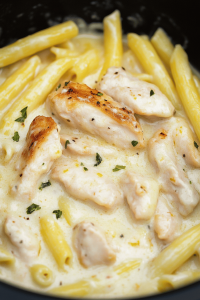 Crock Pot Chicken Alfredo