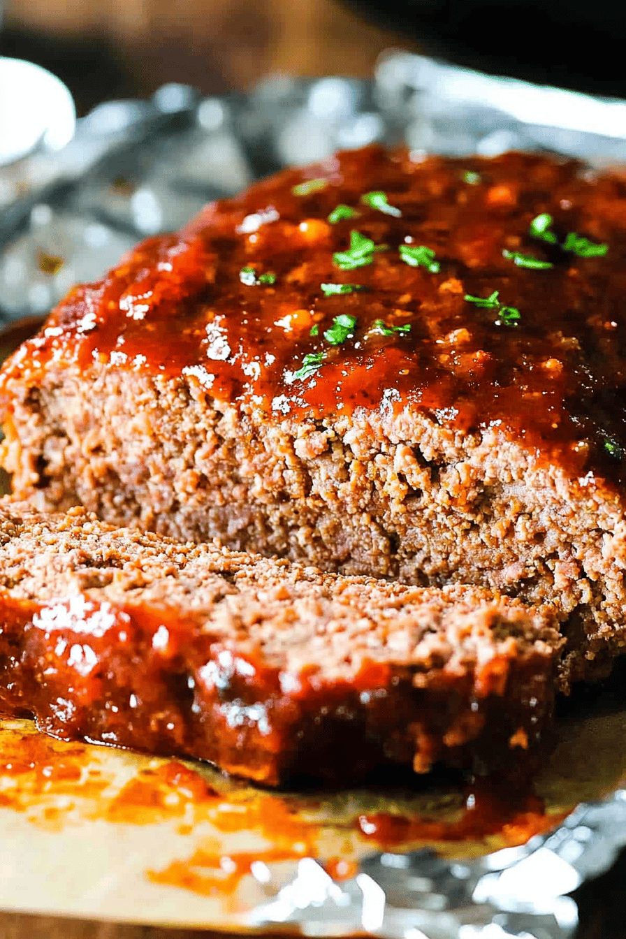 Crock-Pot Meatloaf Final Dish Presentation
