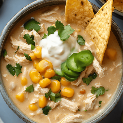 Crock Pot White Chicken Chili