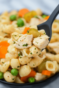 Dill Pickle Chicken Pasta Salad