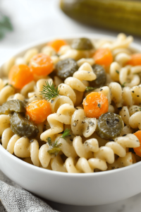 Dill Pickle Pasta Salad