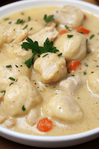 Dutch Oven Chicken and Dumplings
