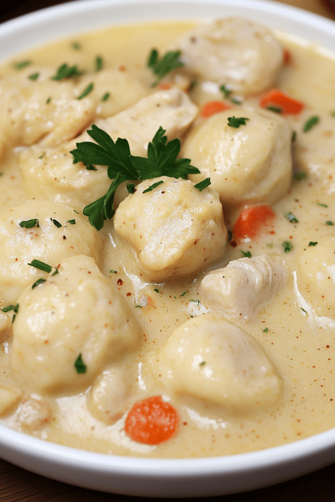 Dutch Oven Chicken and Dumplings