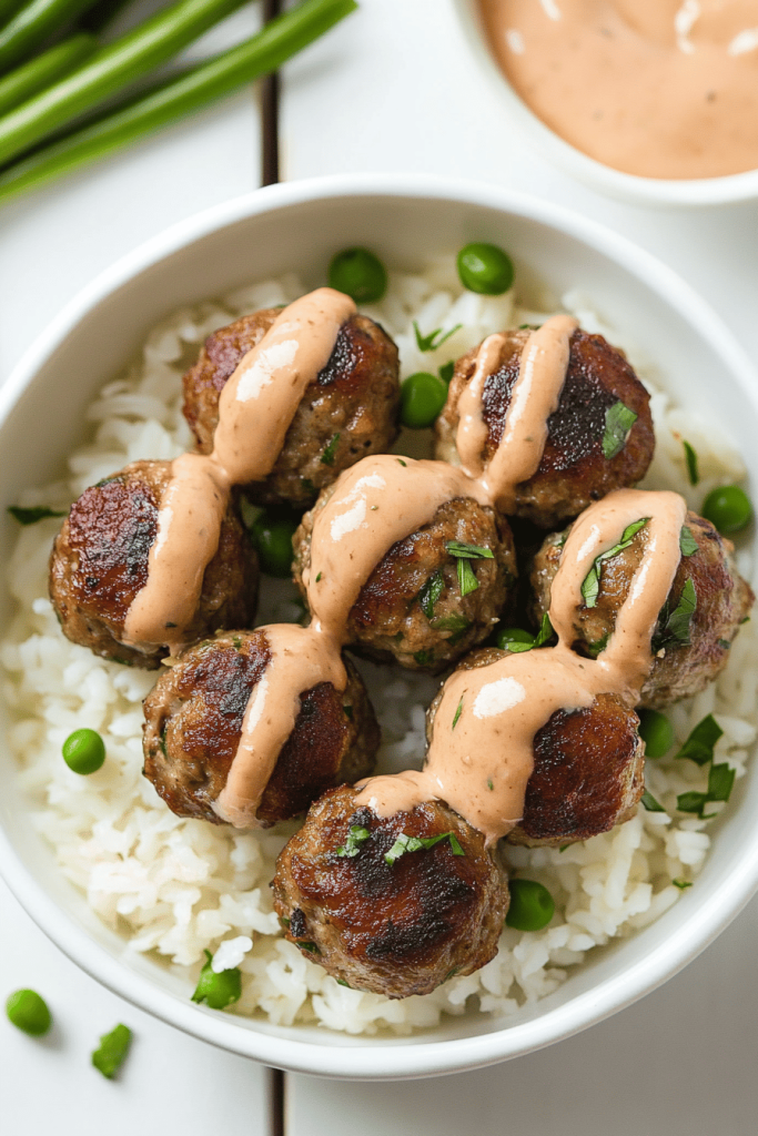Firecracker Meatballs