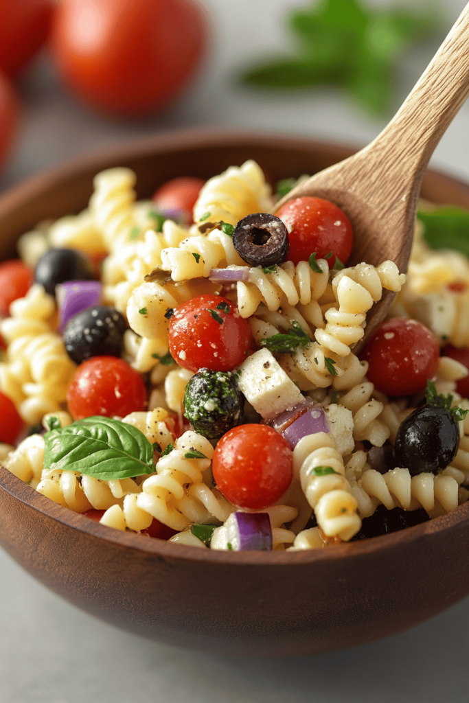 Greek Pasta Salad Recipe