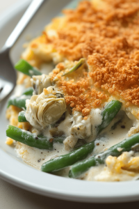 Green Bean Artichoke Casserole Recipe