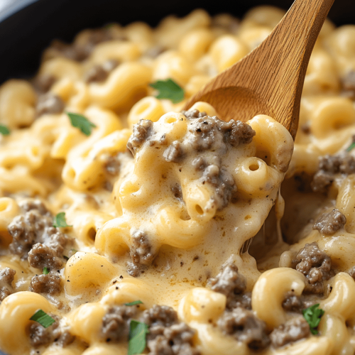Hamburger Mac and Cheese