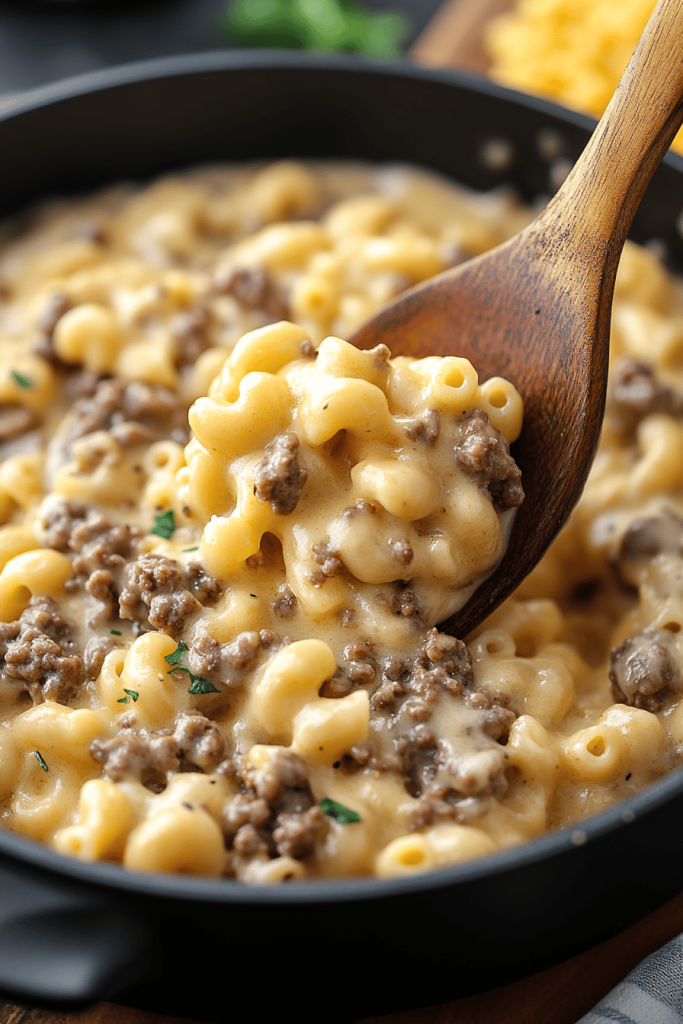 Hamburger Mac and Cheese
