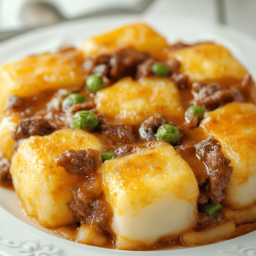 Hamburger Tater Tot Casserole