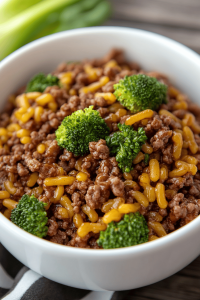 Honey Garlic Ground Beef