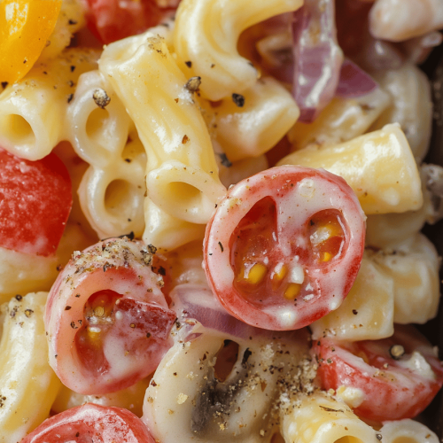 Italian Pasta Salad Ingredients