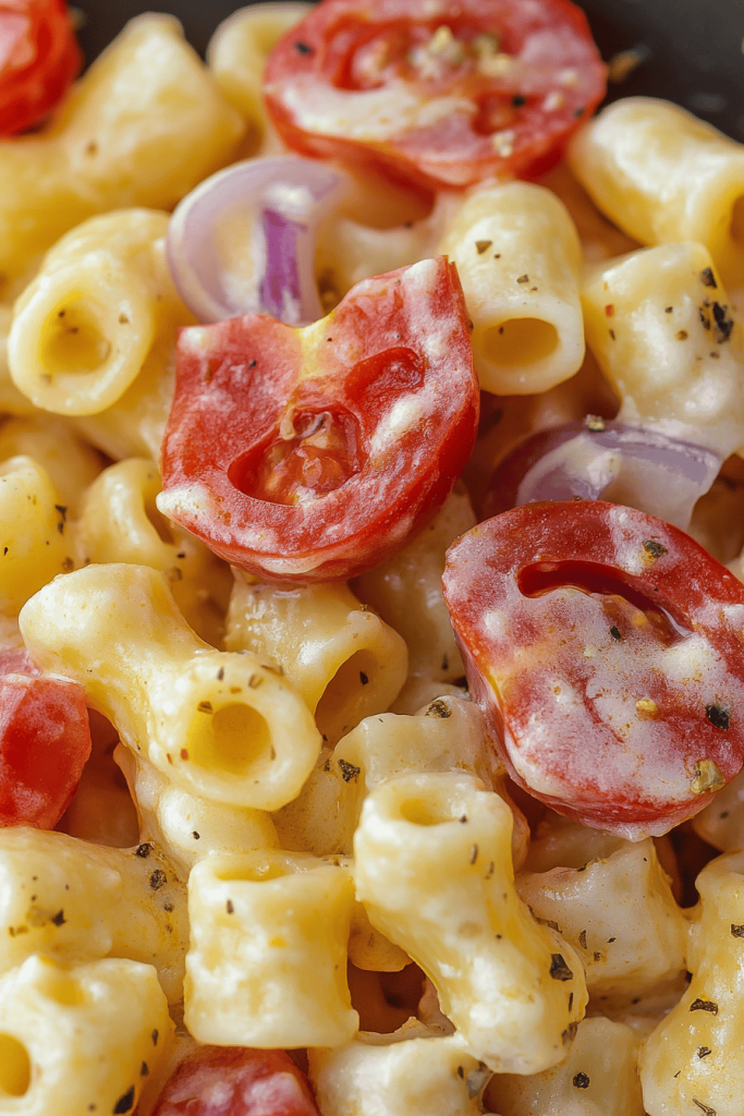 Italian Pasta Salad Ingredients