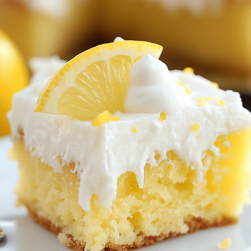 Lemon Poke Cake