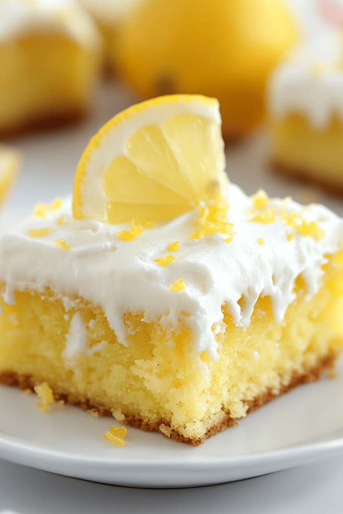 Lemon Poke Cake