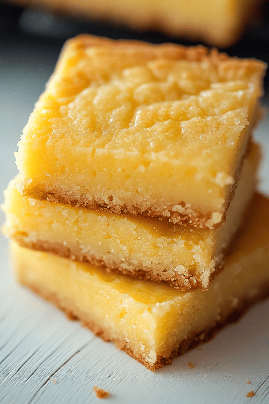 Lemon Pudding Cookie Bars slice on plate showing perfect texture and swirl pattern