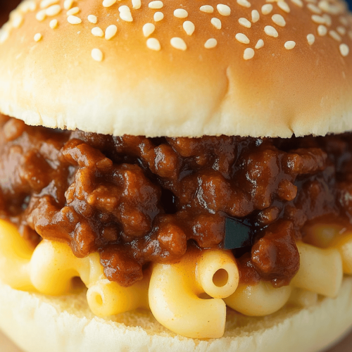 Mac and Cheese Sloppy Joes