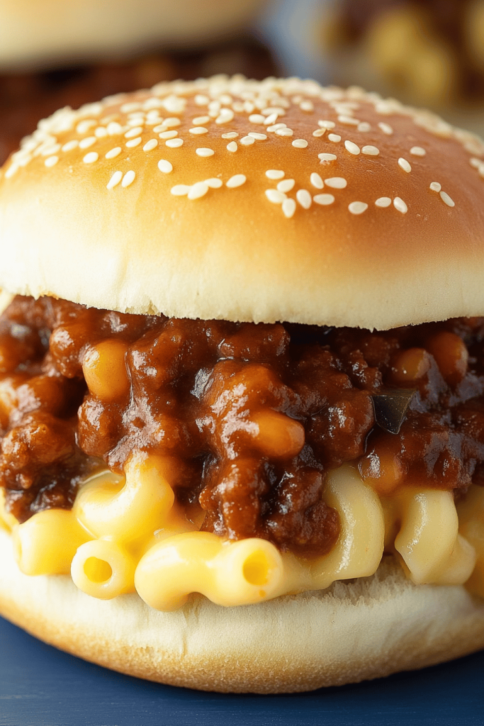 Mac and Cheese Sloppy Joes