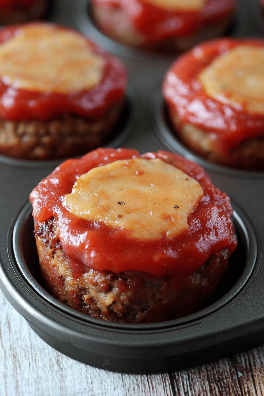 Meatloaf Muffins ingredients organized and measured on kitchen counter